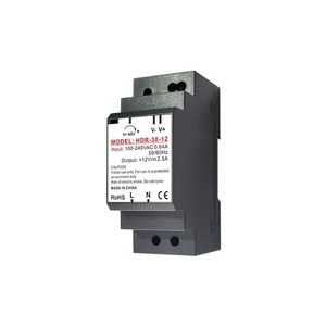 Din sínes tápegység 12v 30w 2,5a ip20