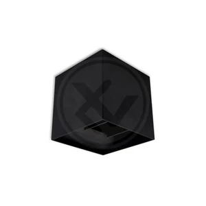 Homlokzati lámpatest kira led 6w állítható fekete
