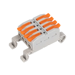 TERMINAL BLOCK FOR DIN RAIL 4 INPUT/4 OUTPUT 4.00M