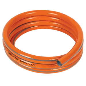PVC GARDEN HOSE 1/2 20M, THREE LAYERED ORANGE
