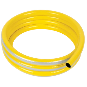 PVC GARDEN HOSE 1/2 30M, THREE LAYERED YELLOW