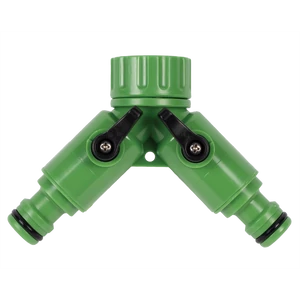 TWO WAY TAP ADAPTOR WITH SWIVEL 3/4