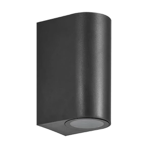 GRF327 FACADE FIXTURE 2XGU10 IP54 BLACK