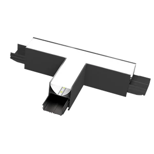 T-CONNECTOR FOR ELMARK PROFILE SURFACE 3000K FEKETE