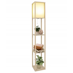 Ganto állólámpa polcos 1xE27 160cm fehér	