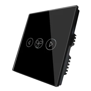 WI-FI SMART TOUCH EU FAN SWITCH BLACK
