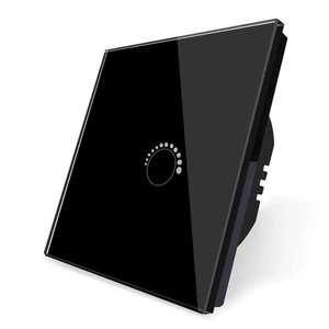 TOUCH RF433 EU 1 UTAS 1 SZABÁLYOZHATÓ ÜVEG KAPCSOLÓ, FEKETE