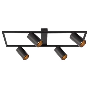 LED csillár Bumo GU10 x4 fekete	