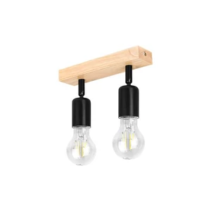 E27 LED Eos mozgatható fali lámpa x2 fekete + WD	