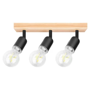E27 led eos mozgatható fali lámpa x3 fekete + wd