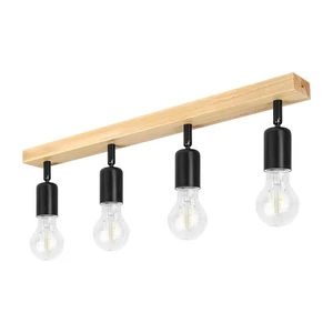 E27 LED Eos mozgatható fali lámpa x4 fekete + WD	