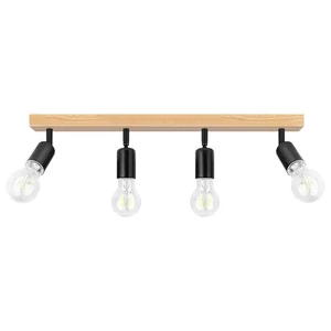 E27 led eos mozgatható fali lámpa x4 fekete + wd