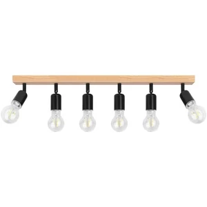 Fali lámpa e27 led eos mozgatható x6 fekete + wd