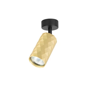 Fali lámpa GU10 LED Glamour mozgatható x1 fekete+arany	