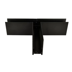 T-CONNECTOR FOR MAGNETIC TRACK RAIL SURFACE MOUNT