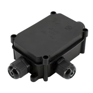 Hermetikus kötödoboz 3db tömszelencével, IP66