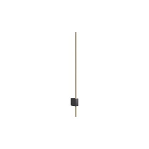 Como 9w 90cm led fali lámpa fekete + arany