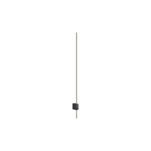 Como led fali lámpa 12w 120cm fekete + arany