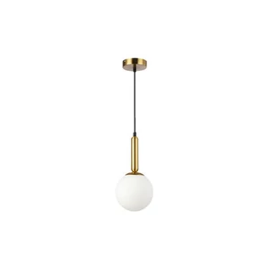 Bali-15 függeszték 15cm egyenes arany	e27 x1