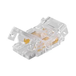 8 mm-es bepattintható tápcsatlakozó COB LED szalaghoz	
