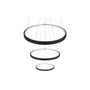 Coma led csillár 20/40/60cm 77w fekete