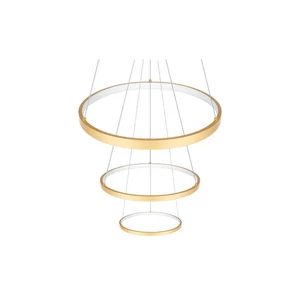 Coma led csillár 20/40/60cm 77w arany