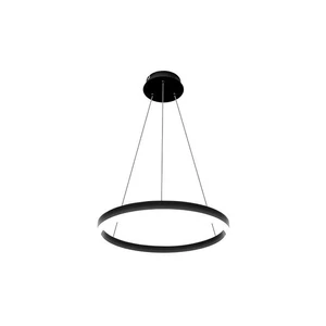 Mundo LED csillár 40cm 22W fekete 3CCT távirányítóval
