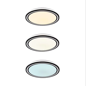 Avidé Bella 24W RGB+CCT okos LED mennyezeti lámpa Tuya és távirányító vezérléssel, 325×325×70 mm