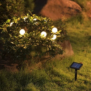 SOLAR LED STRING LIGHT 23439 0.6W 8PCS. 2000K IP71