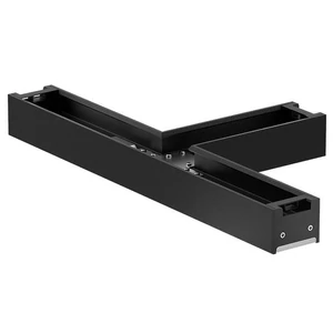T-csatlakozós LED lineáris lámpa, 13W, fekete, 4500K