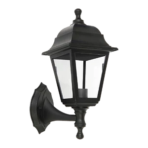 KEVIN LANTERN UPWARD 1XE27 BLACK IP44