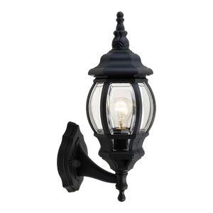 JAMES LANTERN UPWARD 1XE27 BLACK IP44