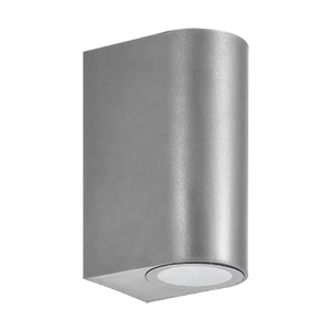 GRF327 FACADE FIXTURE 2XGU10 IP54 GREY