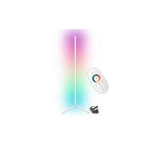 Led sarok állólámpa rgbcct 9w 140cm fehér