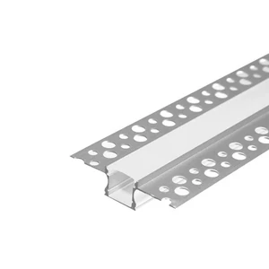 LED profil PVC 50x12 Süllyesztett GK fehér 2m Tejes
