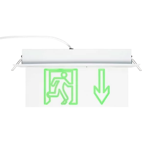AL3116-EMERGENCY LIGHT PLASTICBOARD DOWN ARROW