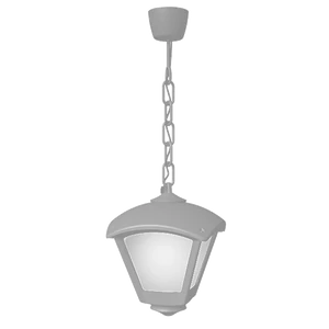 DARIO 250 GARDEN HANGING LAMP 1XE27 IP55 GREY