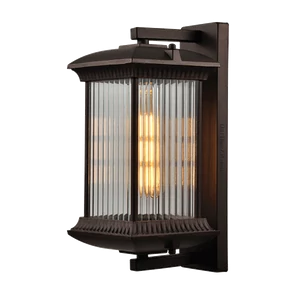 ALAN GARDEN WALL LAMP BLACK, IP54
