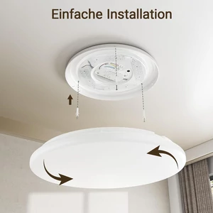 LED mennyezeti lámpa 3W 4000K IP44 fehér