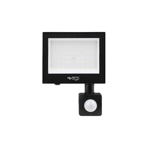 Tiga2 SMD LED reflektor 50W 4500K fekete PIR