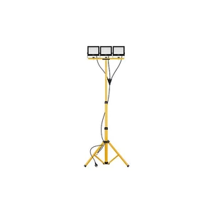 LED reflektor SMD Tiga szett, háromlábú állvánnyal, 3x50W, 4500K