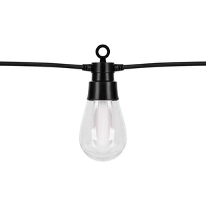LED fényfüzér 24V 6,5m 10x LED 2700K könnycsepp alakú