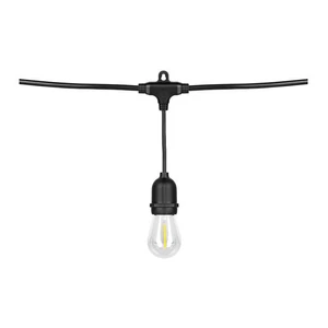 LED girland 230V 10m 10x E27 2700K