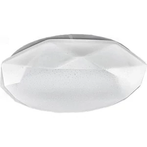 LED mennyezeti lámpa RGB+CCT, 24W, 1560lm, 380mm, gyémánt forma, csillogó búra