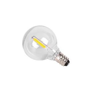 LED izzó E12 izzószálas G40 24V 1W db 5 db