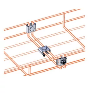 C4 COUPLER FOR MESH TRAY FOR ANGLE