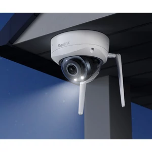 Reolink RLC-840WA 4K 8MP IK10 Vandálbiztos Wi-Fi 6 Dóm Kamera Warm Light Reflektorral