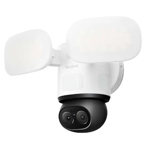 Reolink TrackFlex Floodlight WiFi 4K Dupla Lencsés PTZ Reflektoros Okos Kamera (3000lm)