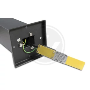E27 Havanna kerti LED lámpa 65cm fekete
