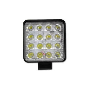 LED munka lámpa 10-30 V 48W  négyzet